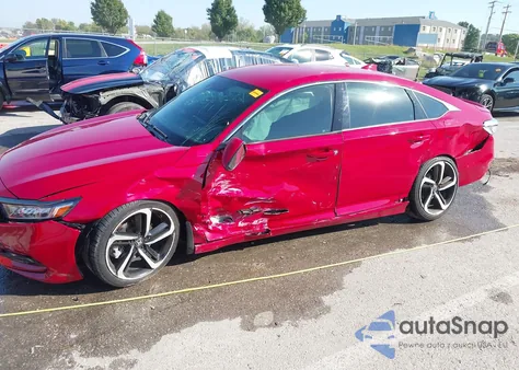 2019 Honda Accord Sport from USA, damaged, VIN 1HGCV1F36KA145435